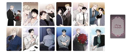 [Pre-order]Roses and Champagne Acrylic Commemorative Photo Cards