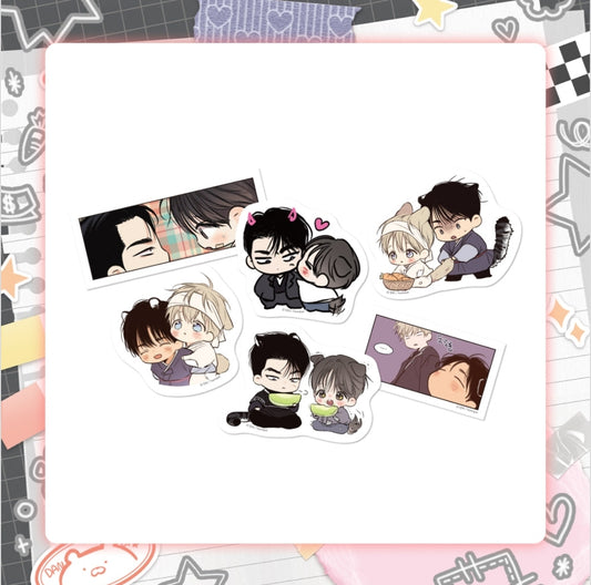 [Danbi Pop-up] No Love Zone, Gig of the Day - SD Sticker Pack