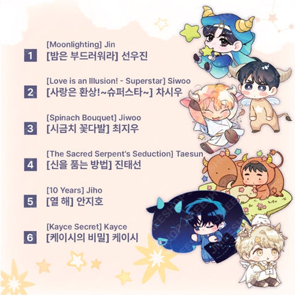 [Monthly Star Sign] Taurus Acrylic Keyring