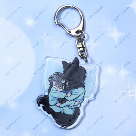 Write Me, Touch Me, Read Me Keychain