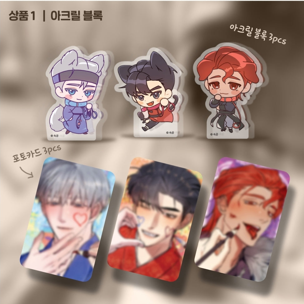 [Pre-order] The Big XXX Collector - Acrylic Block, Can Badge