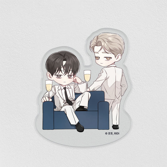 POP THE BEYOND Freestanding Acrylic Stand - Between the Lines