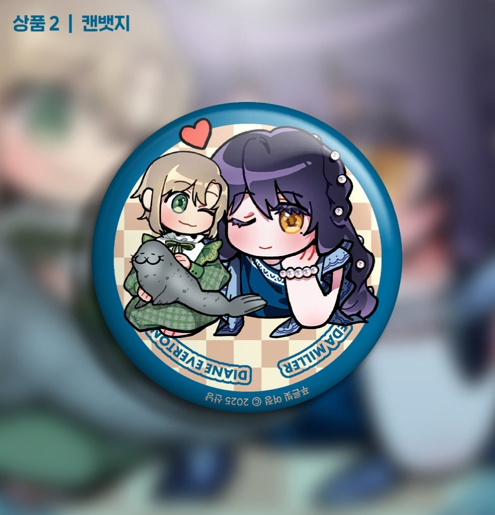 Toward The Blue - Acrylic Block, Can Badge