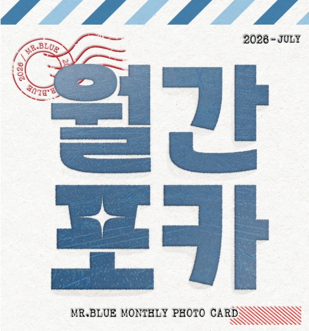 [Pre-order] Mr.Blue Monthly Poca Rack