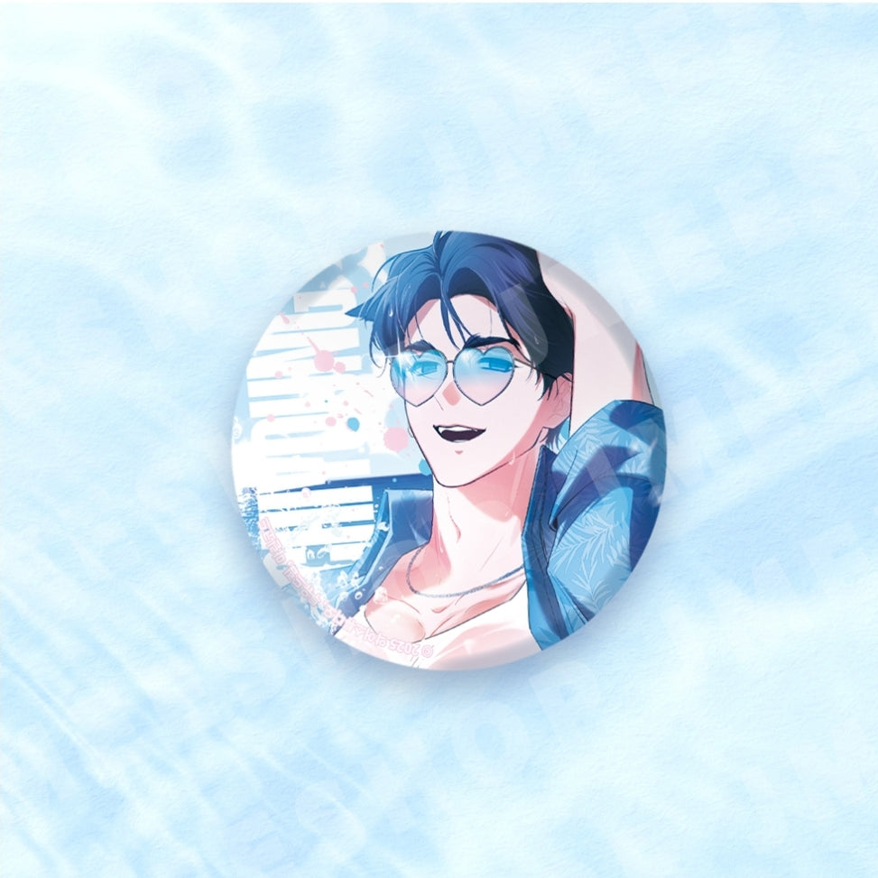 [Pre-order] Paws & Claws Can Badge SUMMER ver.