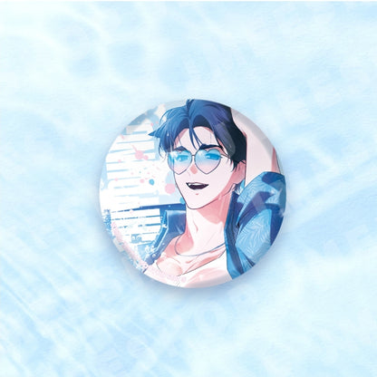 [Pre-order] Paws & Claws Can Badge SUMMER ver.