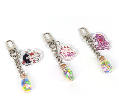 The Fox's Love Refresher Bottle Keychain