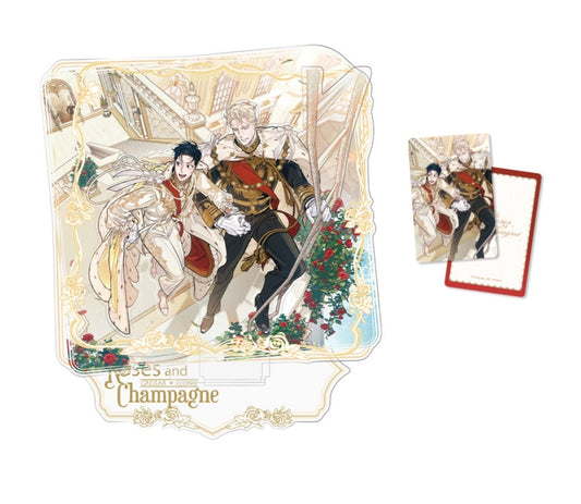 [Pre-order] Roses and Champagne Acrylic Stand