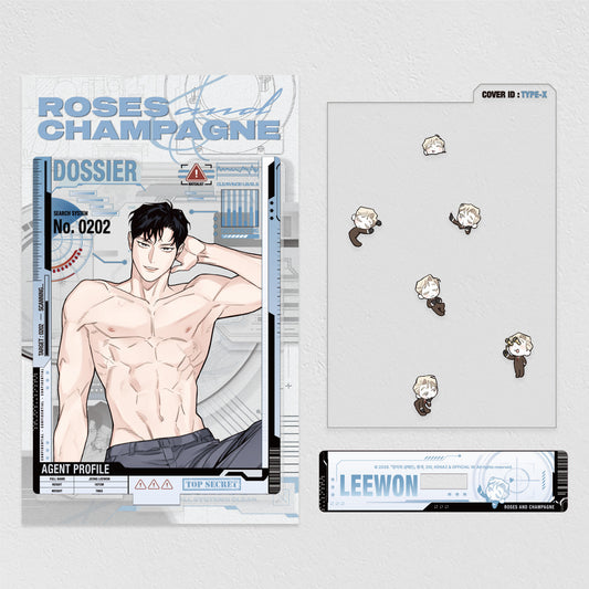 Rose and Champagne Lee-Won Dress-Up Acrylic Stand