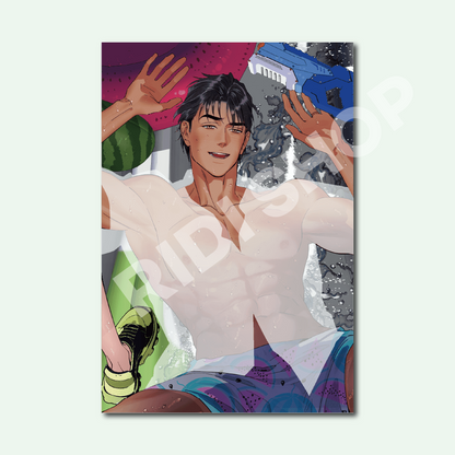 [Pre-order] Private Scandal Waterside Postcard, Double-Layer Photocard, Acrylic Block