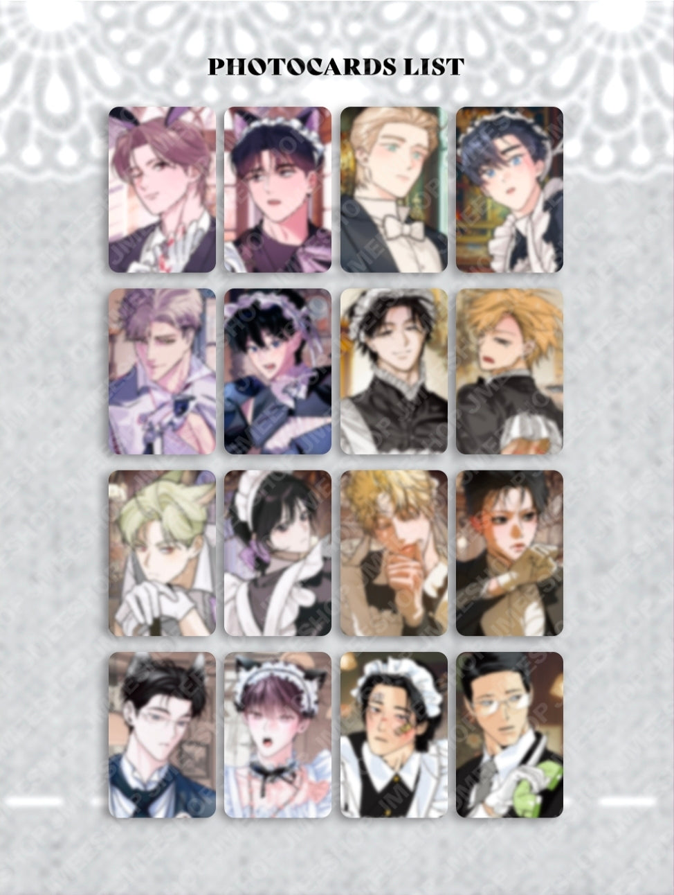 [Regular/Pre-order] Salon de Lebom: Between Aprons & Gloves Photocard Collection