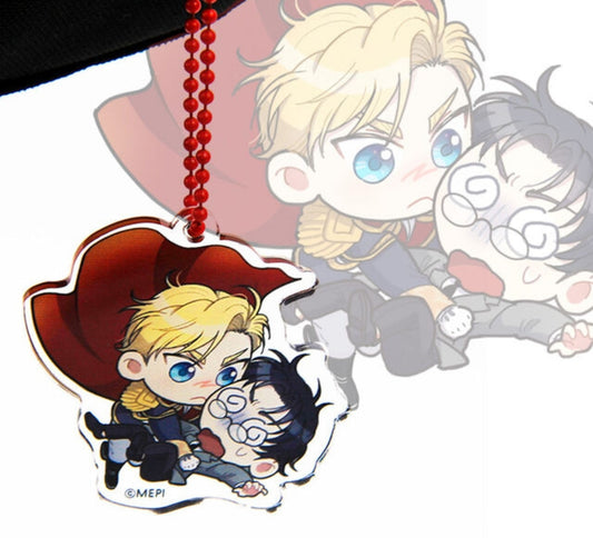 The Duke and the Tutor Acrylic Keychain
