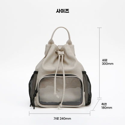 JMEESHOP ORIGINAL
COLLECTION TWO-WAY SLING BACKPACK