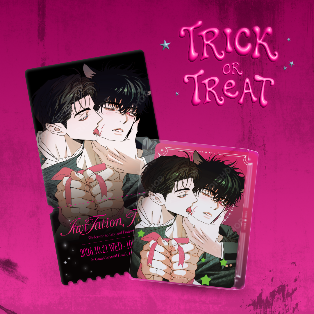 [TRICK OR TREAT] The Secretive XX Layered Acrylic Block + Ticket-Style Photocard